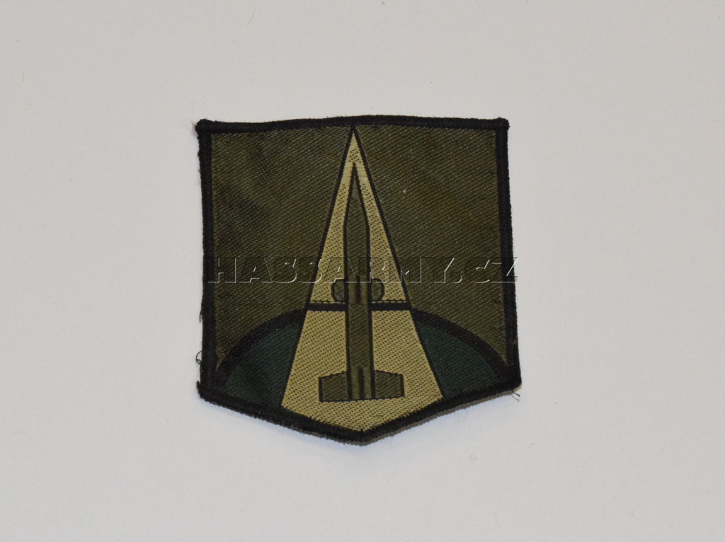 Nášivka US 11.PROTILETADLOVÝ RAKETOVÝ PLUK