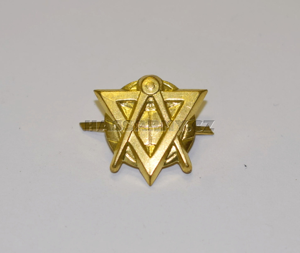 Odznak rozlišovací zlatový pro topografy