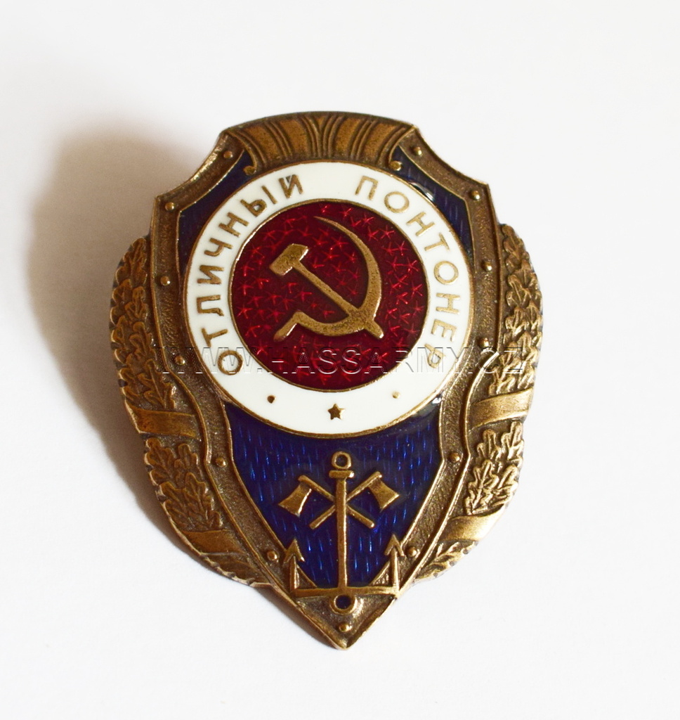 Odznak Vzorný pracovník - mostař