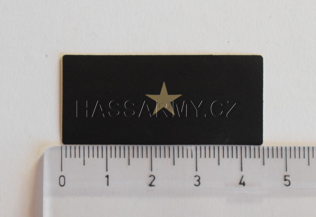 Náložka hodnostní-major (malá)-samolepící