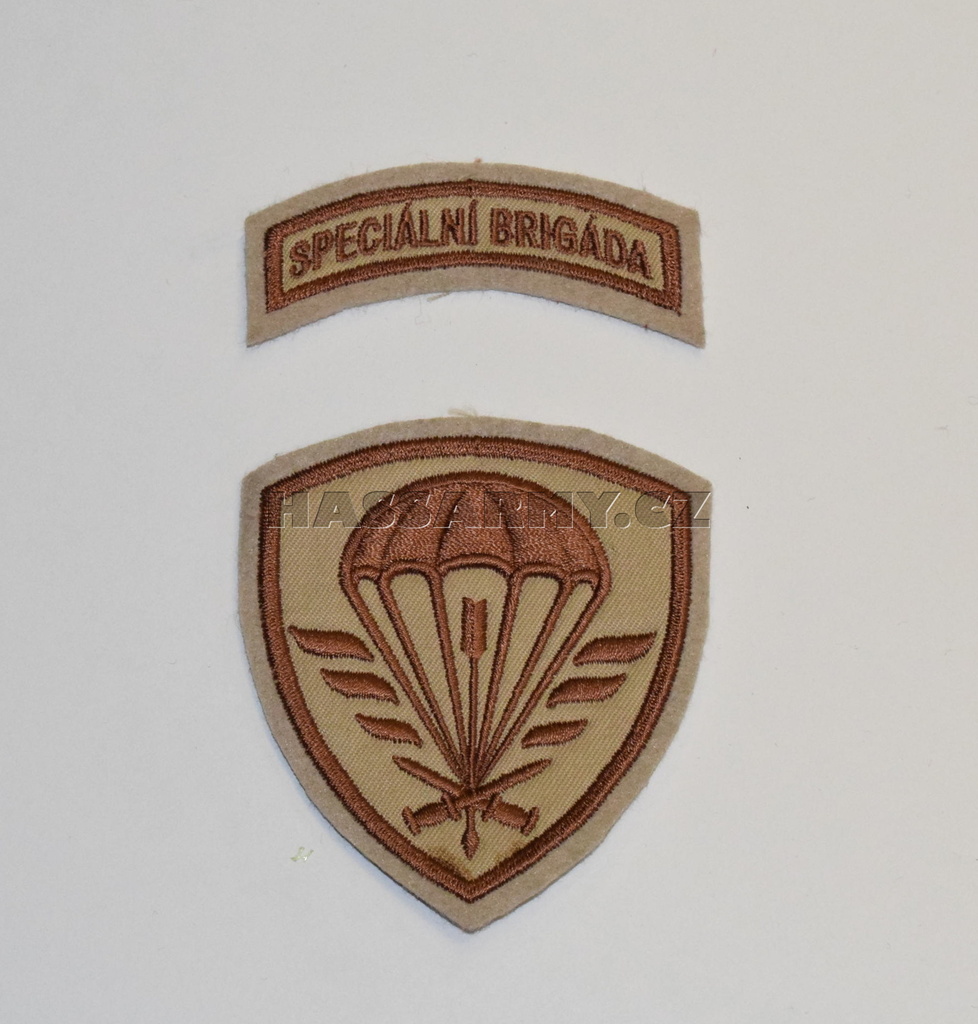 Nášivka SPECIÁLNÍ BRIGÁDA vz.95 DESERT