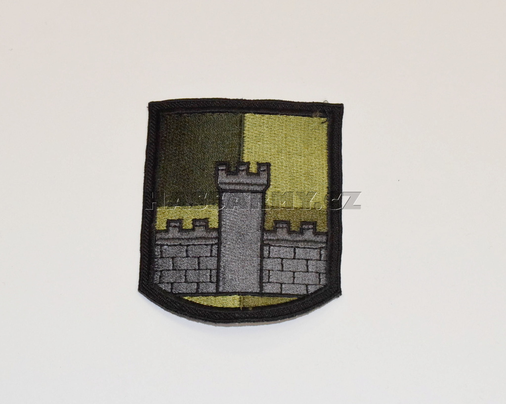 Nášivka 19.krajské vojenské velitelství Jihlava-polní