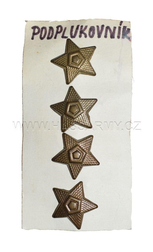 Odznak - sada PODPLUKOVNÍK