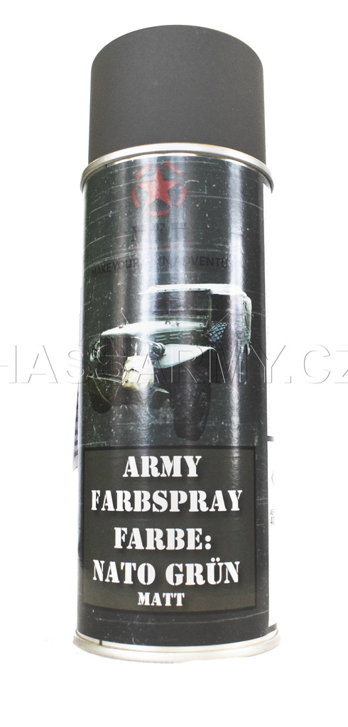 Barva ARMY ve spreji NATO GREEN 400 ml