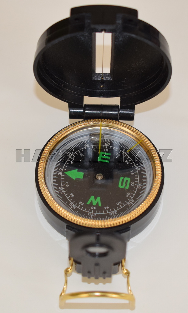 Kompas SCOUT plast černý