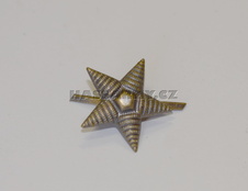Odznak hvězda mořená pěticípá velká 