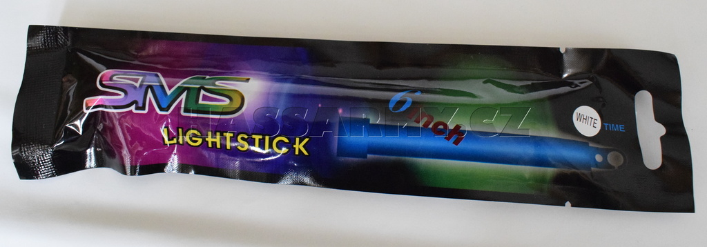 Svítící tyčka chemická  8-12 hod. modrá