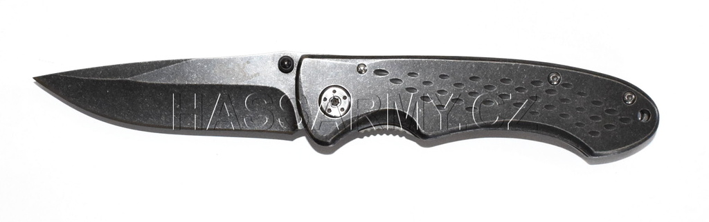 Nůž zavírací "jednoručka" kamenný design