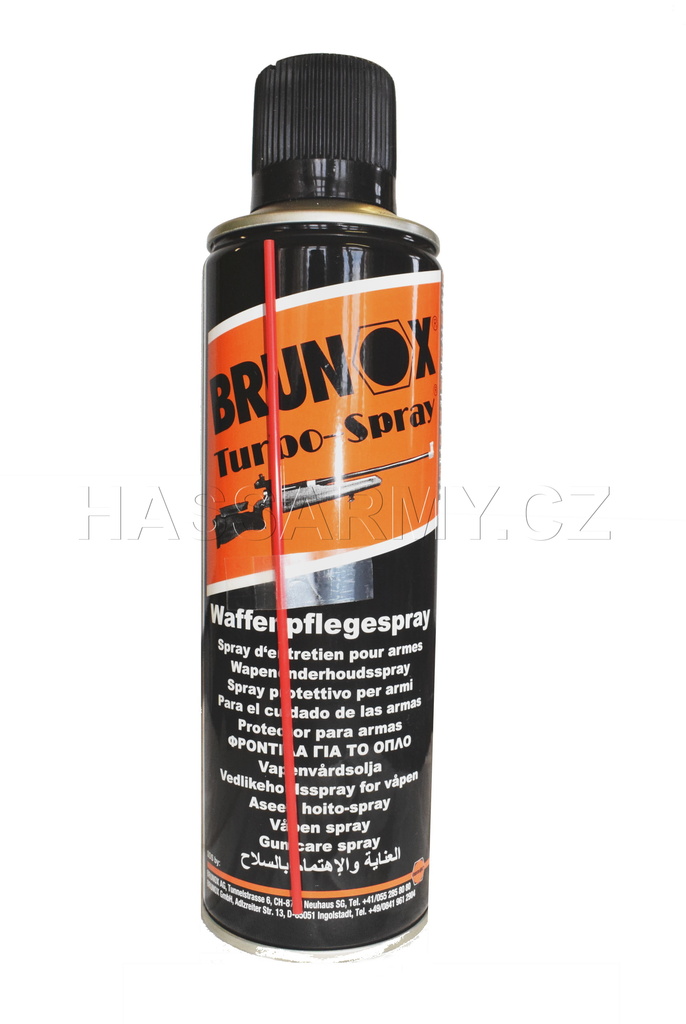 Brunox-sprej na čištění a údržbu zbraní 300 ml