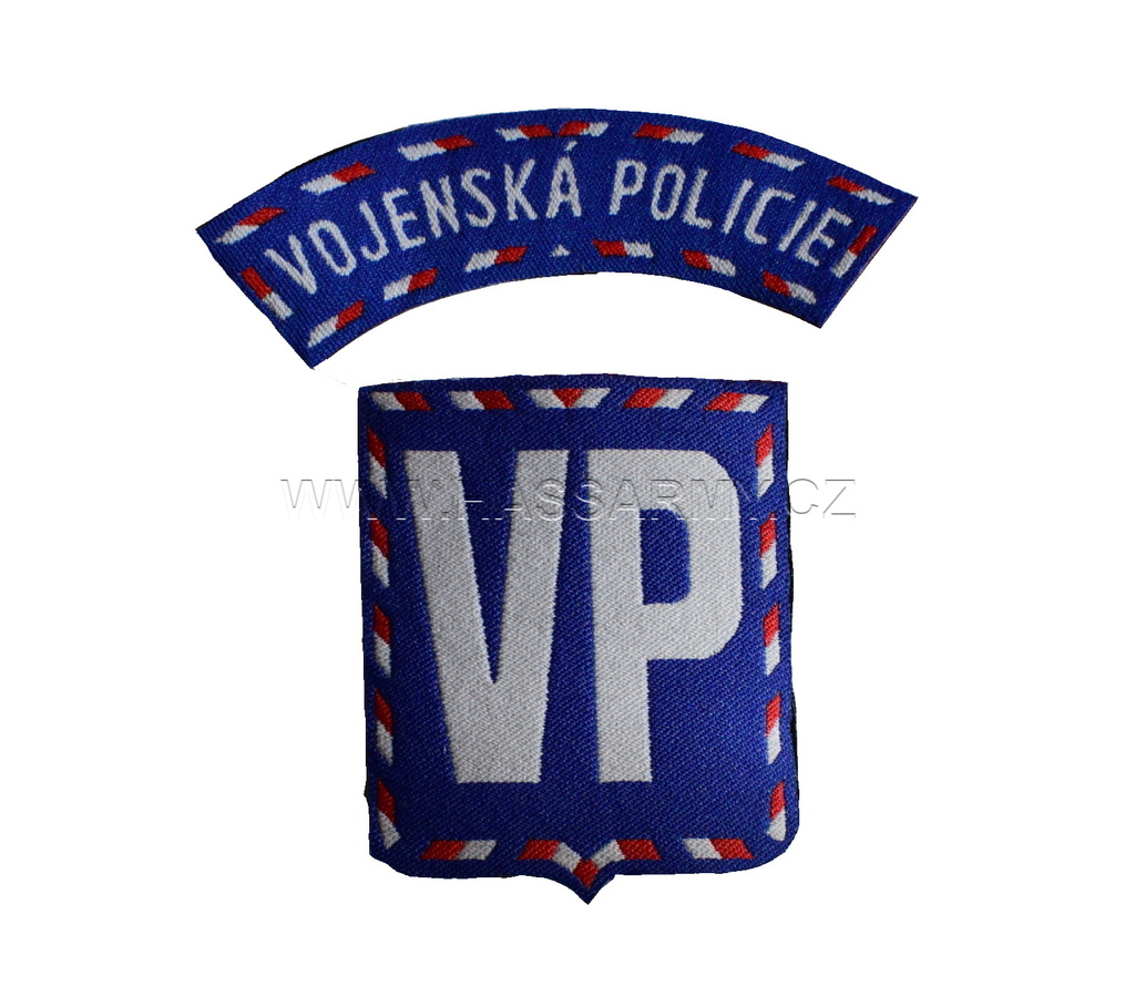 Nášivka VP-Vojenská policie