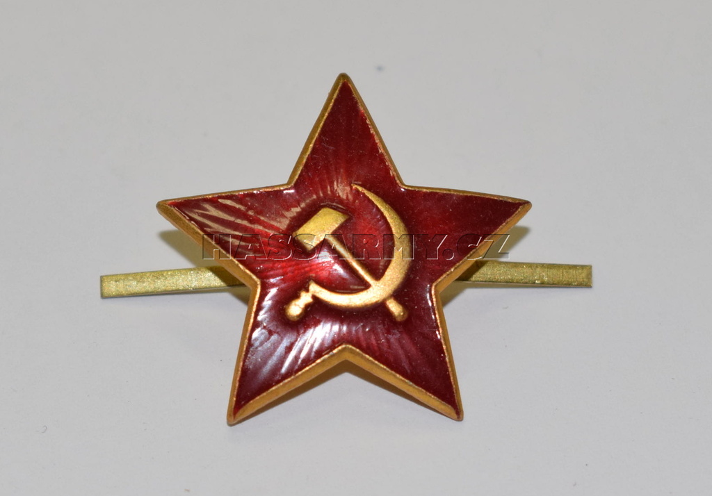 Odznak-Rudá hvězda SSSR velká, 32mm