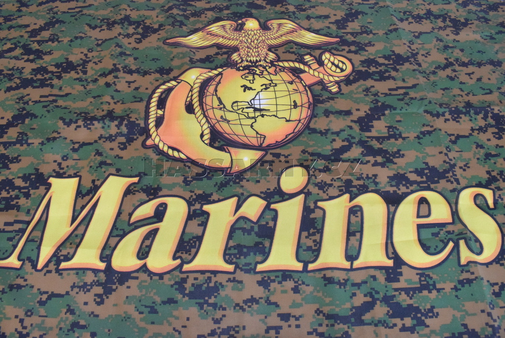 Vlajka MARINES DIGI