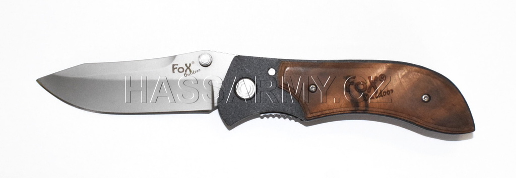 Nůž zavírací ''jednoručka''s dřevěnou rukojetí