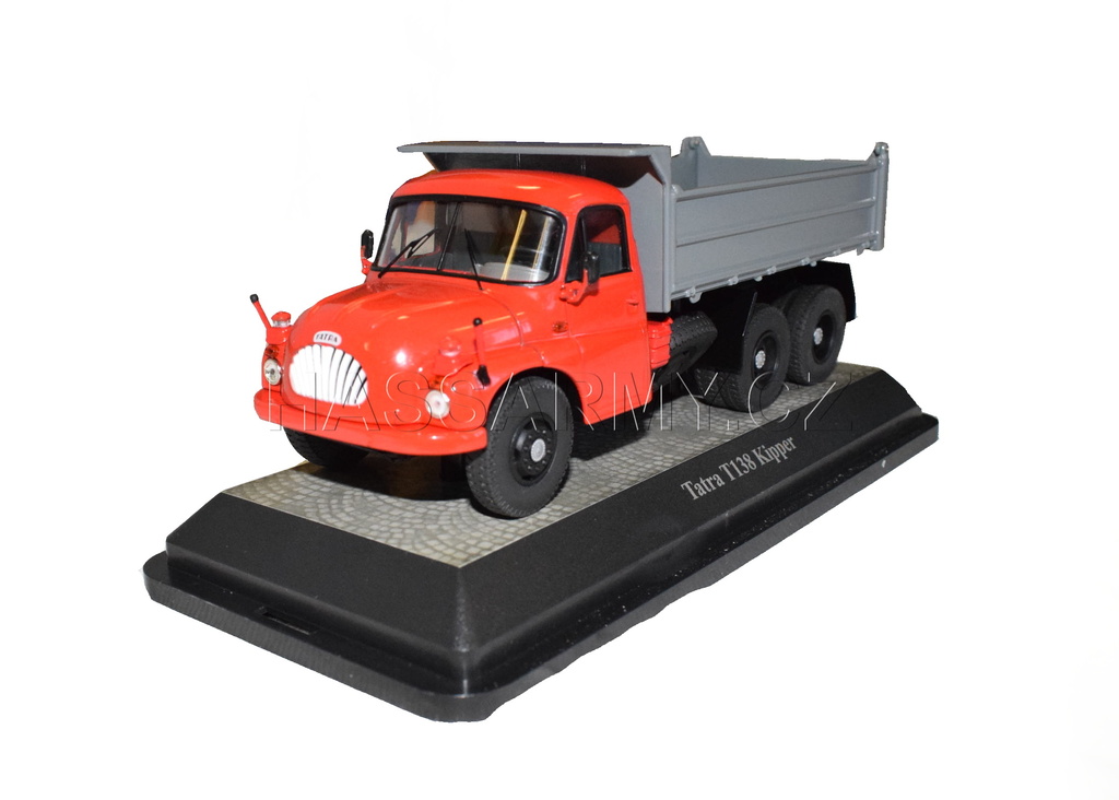 Tatra 138 1:43 Kipper červená