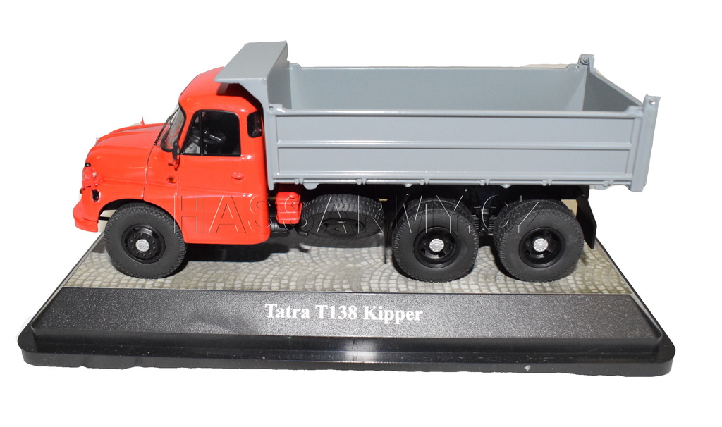 Tatra 138 1:43 Kipper červená
