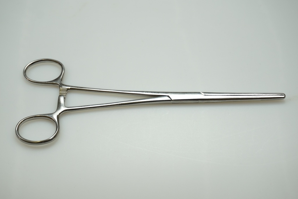 Svorka na cévy - pean rovný 205 mm