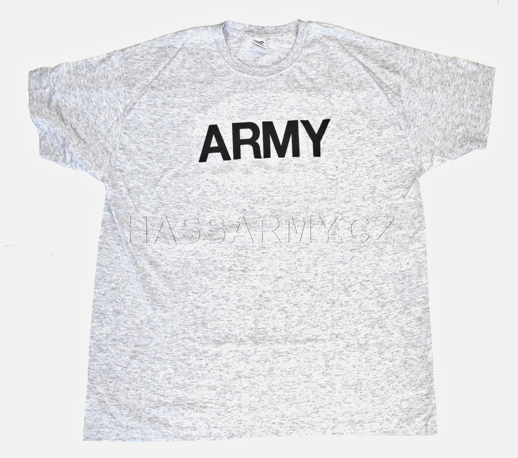 Triko krátký rukáv ARMY šedé