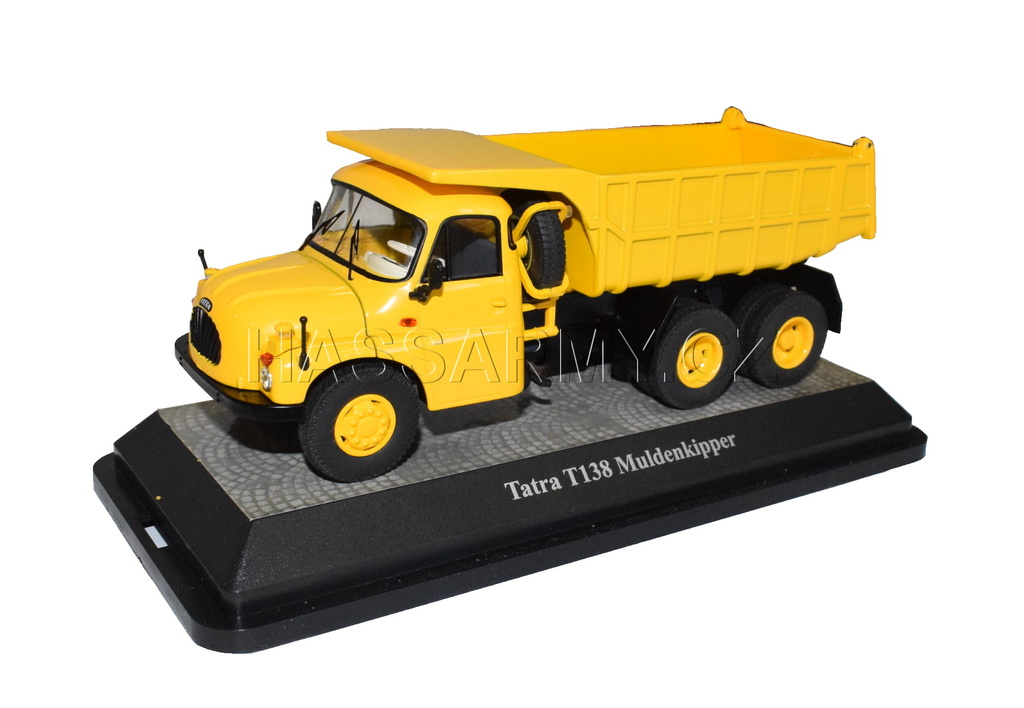 Tatra 138 1:43 Muldenkipper žlutá