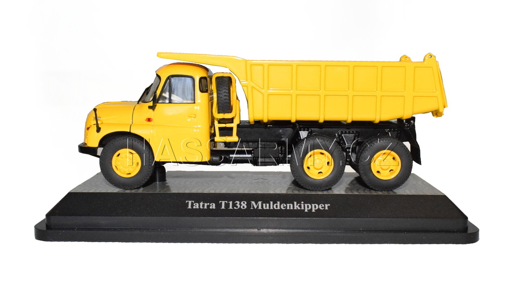 Tatra 138 1:43 Muldenkipper žlutá