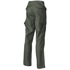 Kalhoty US BDU zelené M-F