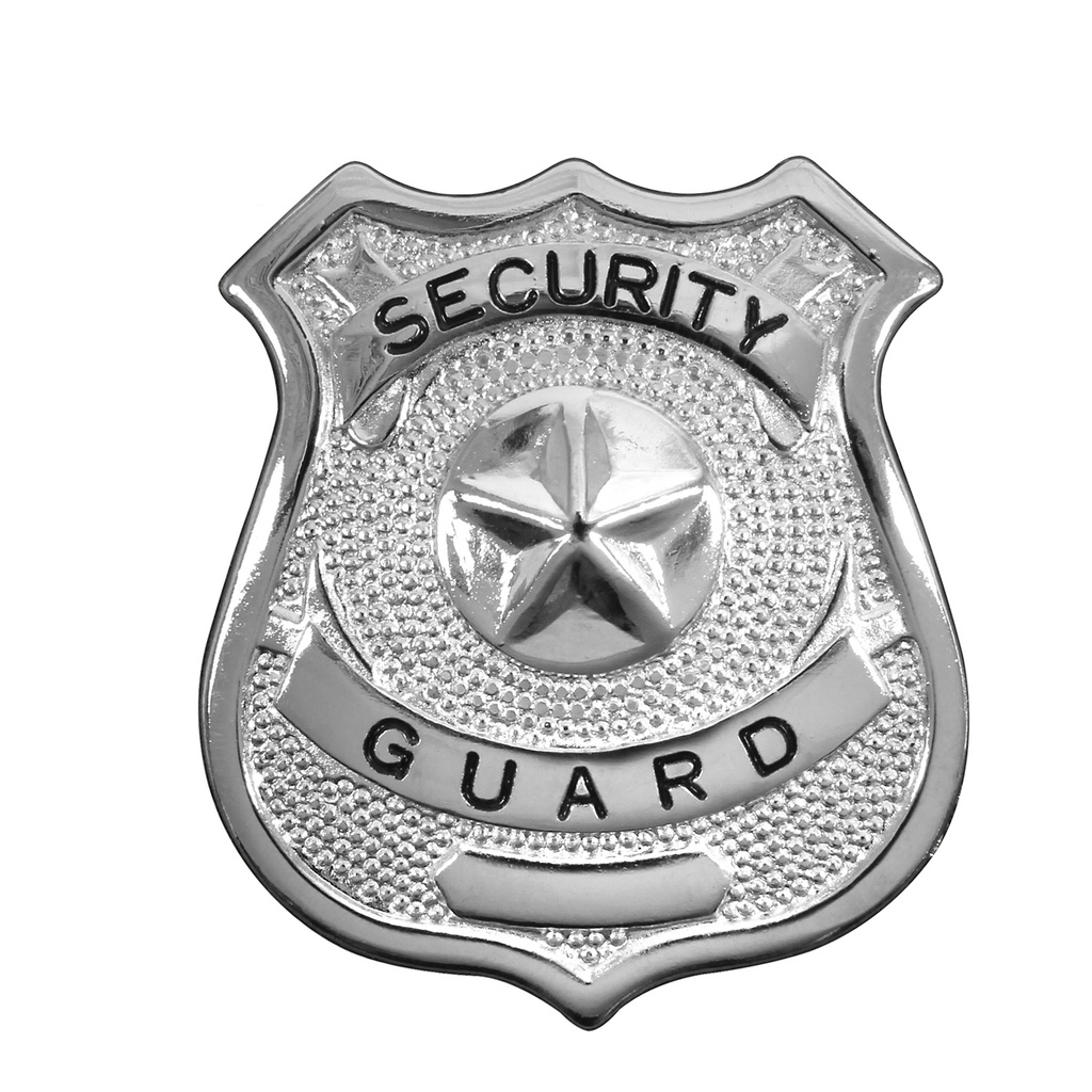 Odznak SECURITY GUARD STŘÍBRNÝ