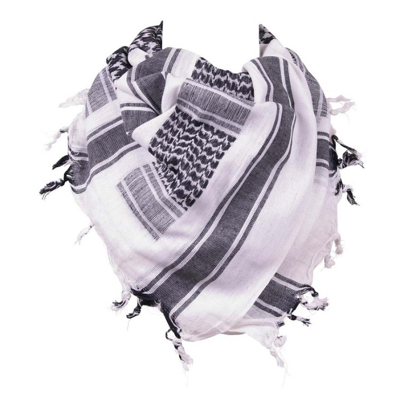 Šátek SHEMAG černo - bílý