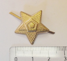 Odznak hvězda zlatová pěticípá velká ČSLA-použitá