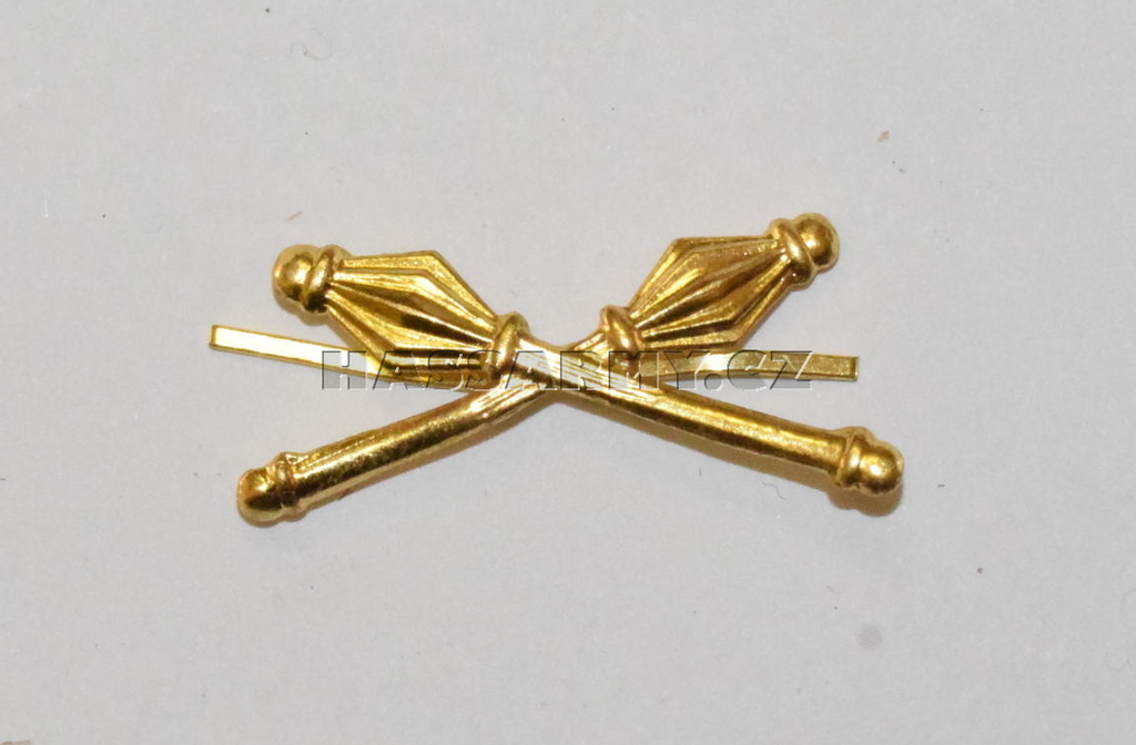 Odznak - palcáty zlatavé důstojník ČSLA