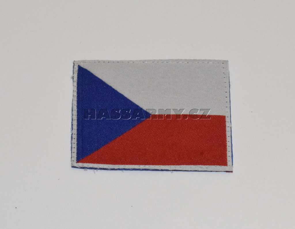 Nášivka vlajka ČR-použitá