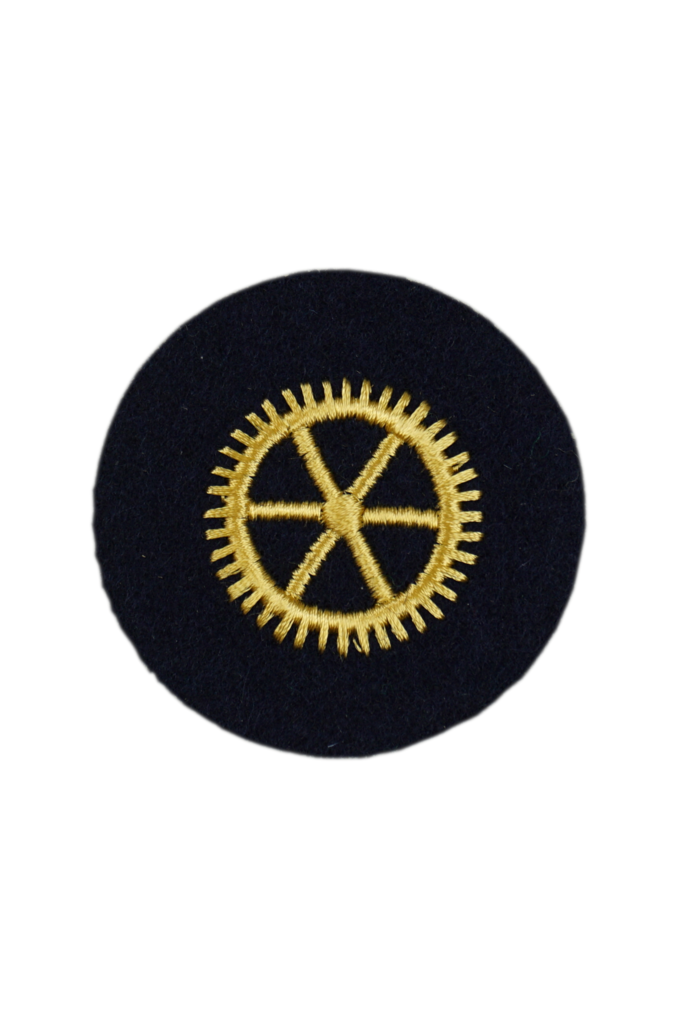 Nášivka NVA VOLKSMARINE MASCHINE modrá