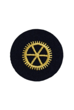 Nášivka NVA VOLKSMARINE MASCHINE modrá