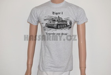 Triko krátký rukáv TIGER I šedé
