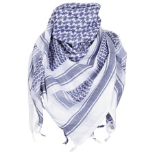 Šátek SHEMAG modro-bílý