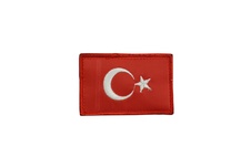 Nášivka Vlajka turecká VELCRO
