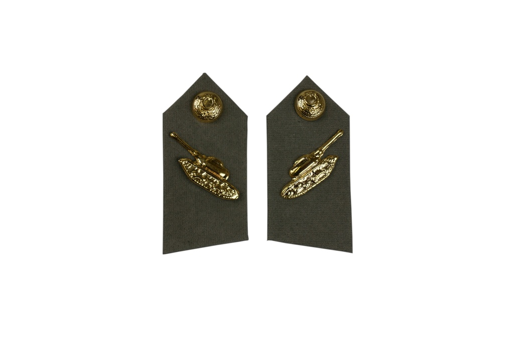 Límcové výložky Pověřený důstojník tankista