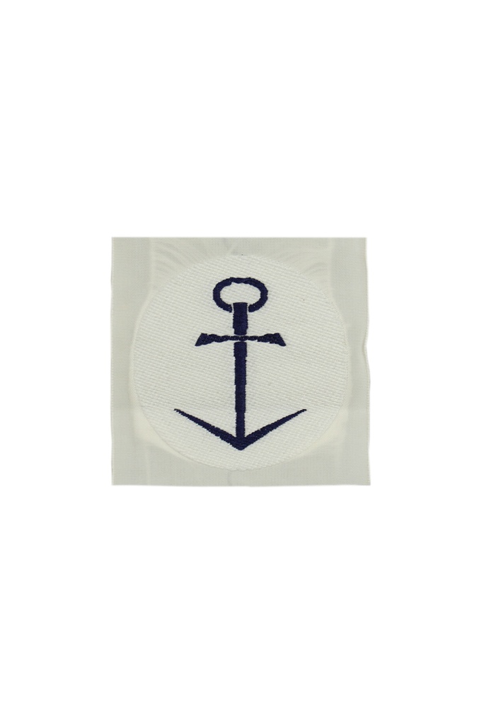 Nášivka NVA kotva bílá