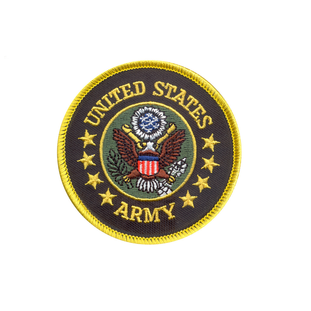 Nášivka U.S. ARMY kulatá