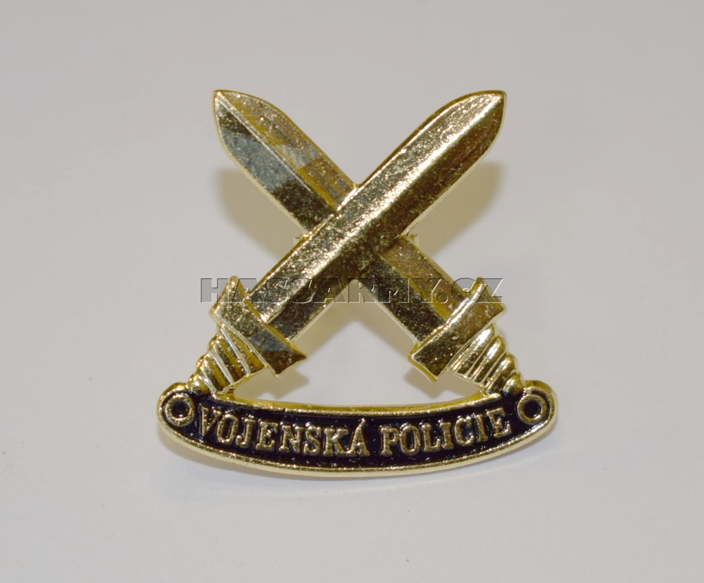 Odznak rozlišovací Vojenská policie zlatý