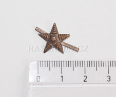 Odznak hvězda mořená pěticípá malá