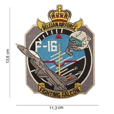 Nášivka Belgian Air Force F-16