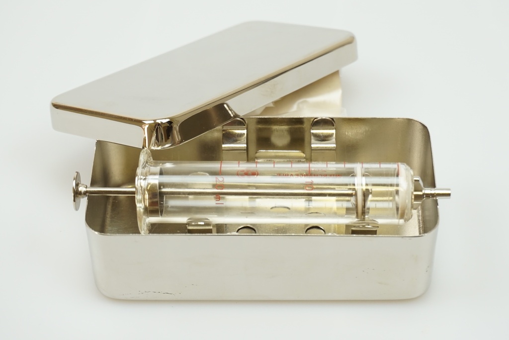 Inj.stříkačka skleněná velká 20 ml