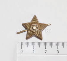 Odznak hvězda mořená pěticípá velká ČSLA