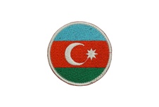 Nášivka Vlajka ázerbájdžánská VELCRO