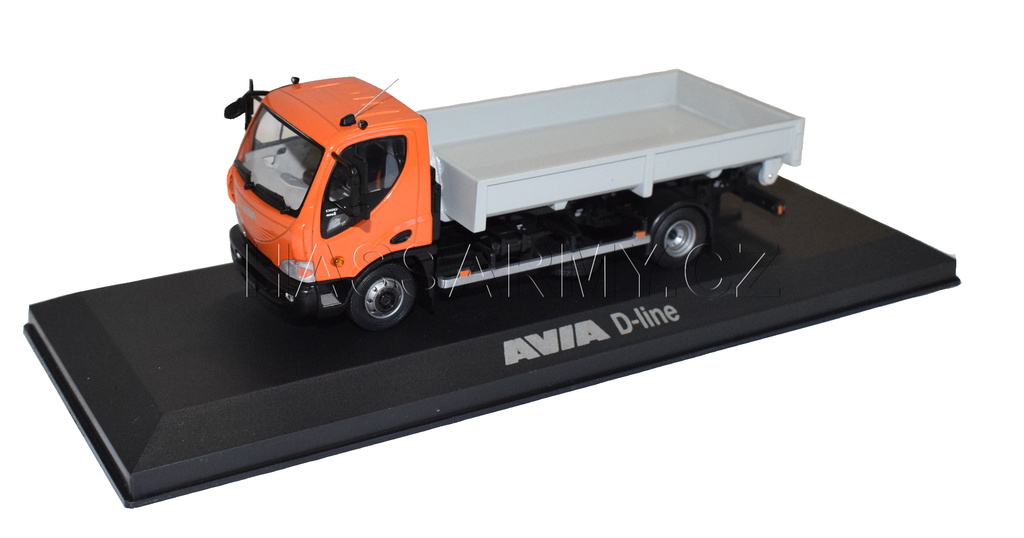 Avia 1:43 Kontejner oranžová