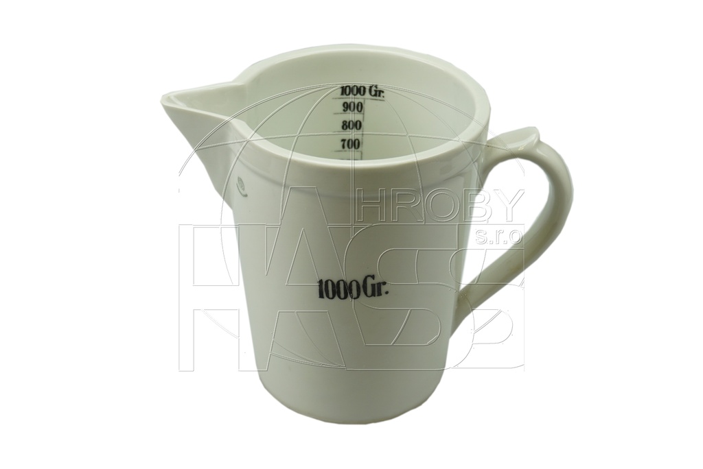 Odměrka porcelánová 1000gr
