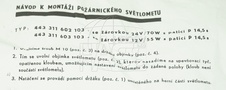 Světlomet požárnický