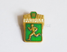 Odznak Atletika III.st. SSSR
