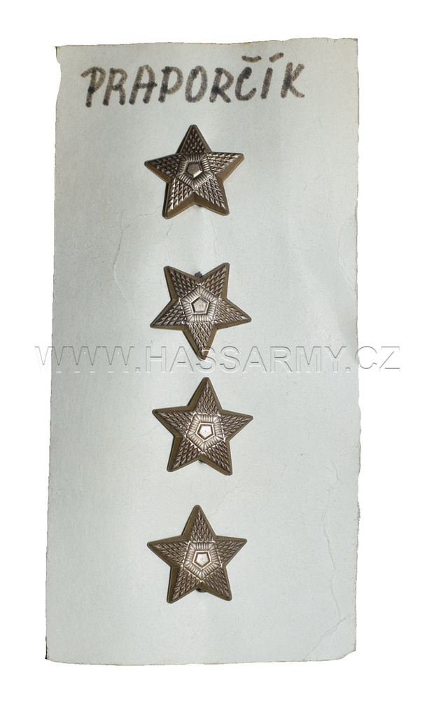 Odznak -sada PRAPORČÍK