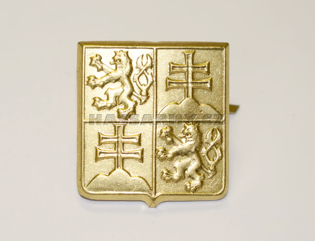 Odznak Československá armáda ČSFR zlatý