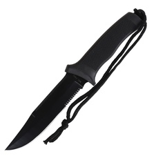 Nůž bojový CORDURA černý